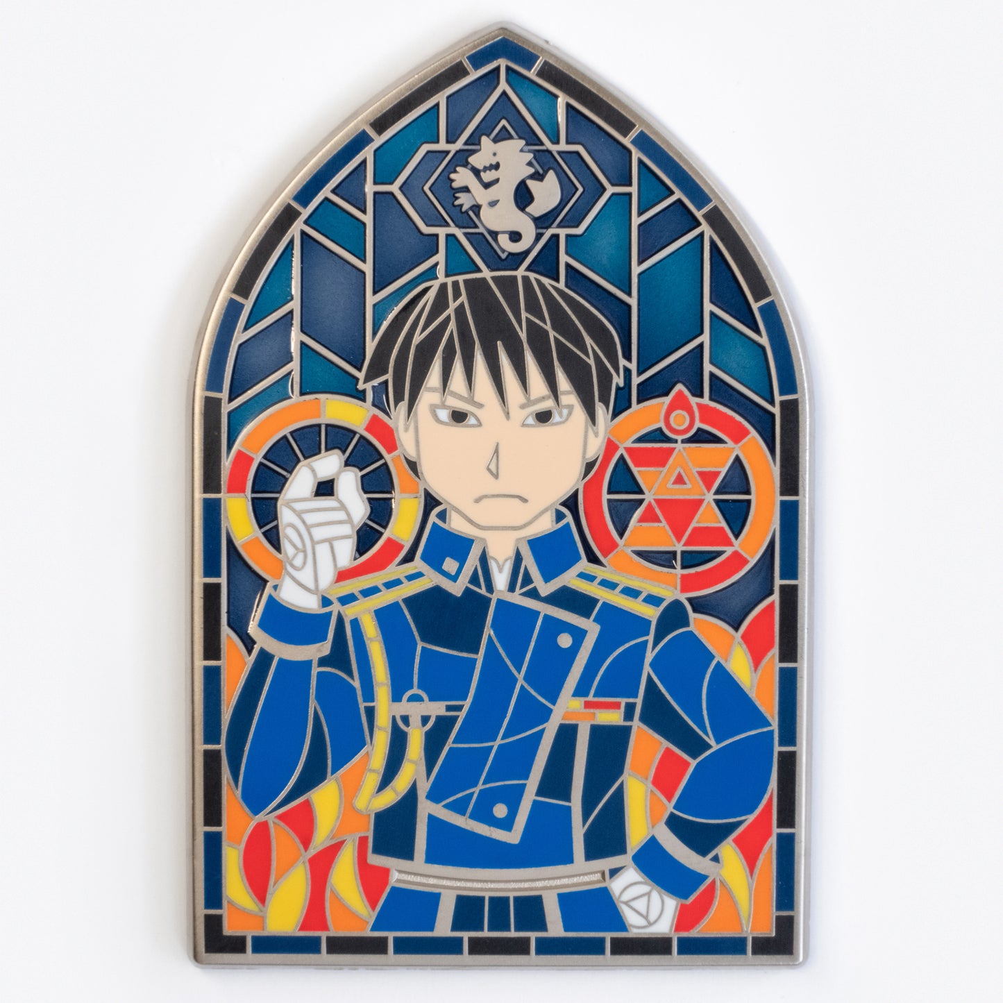 Roy Mustang Enamel Pin