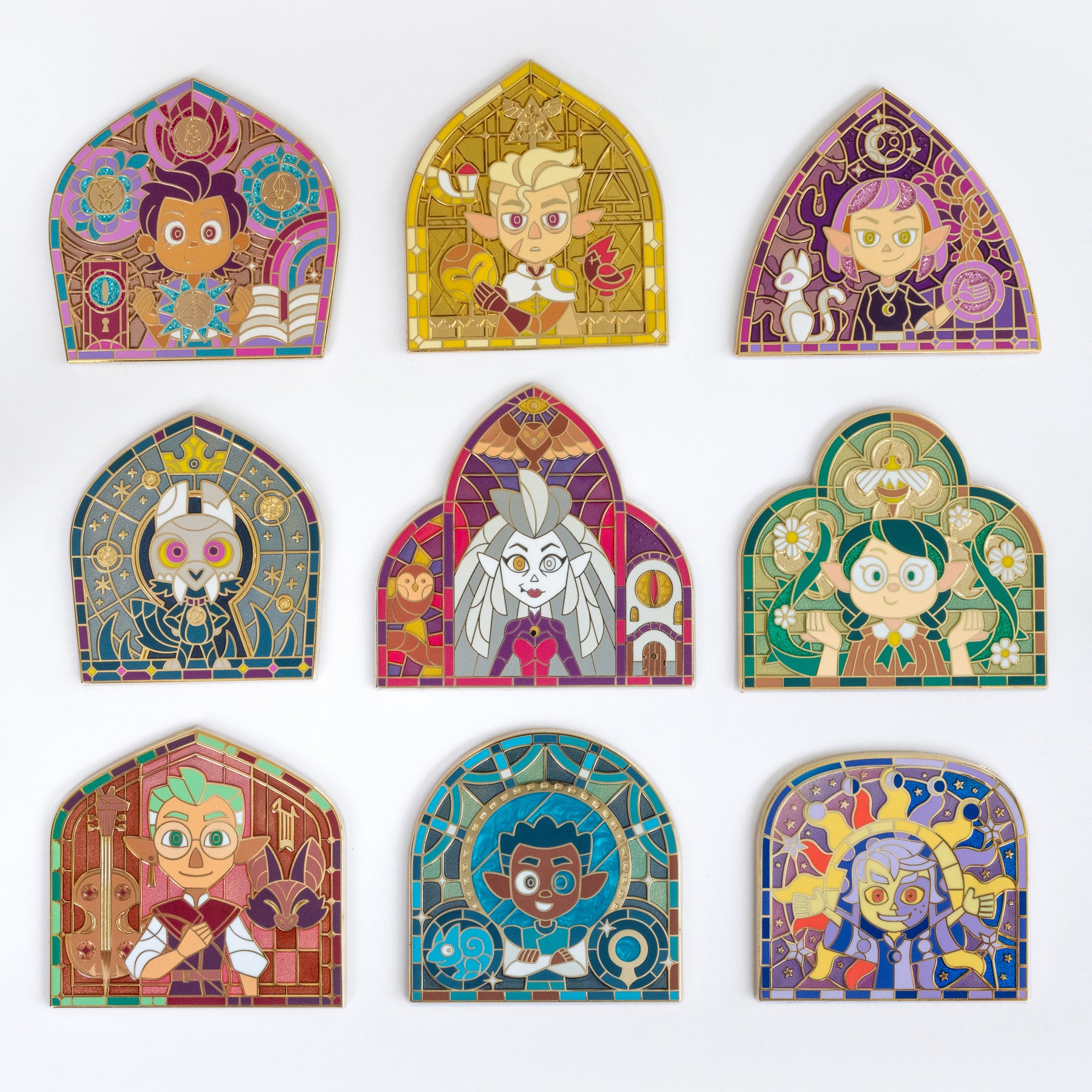 The Owl House Pin Set