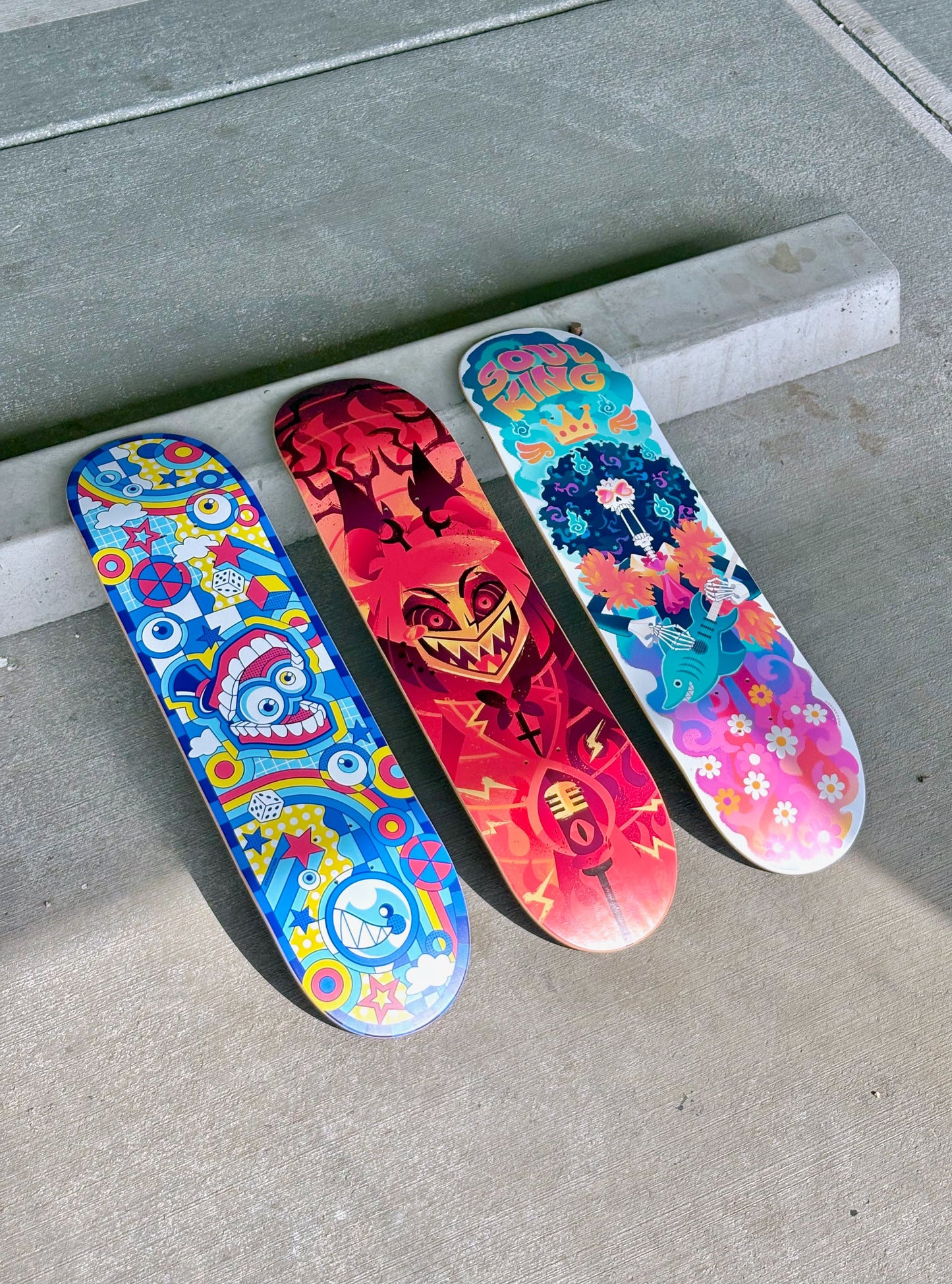 Alastor Skate Deck