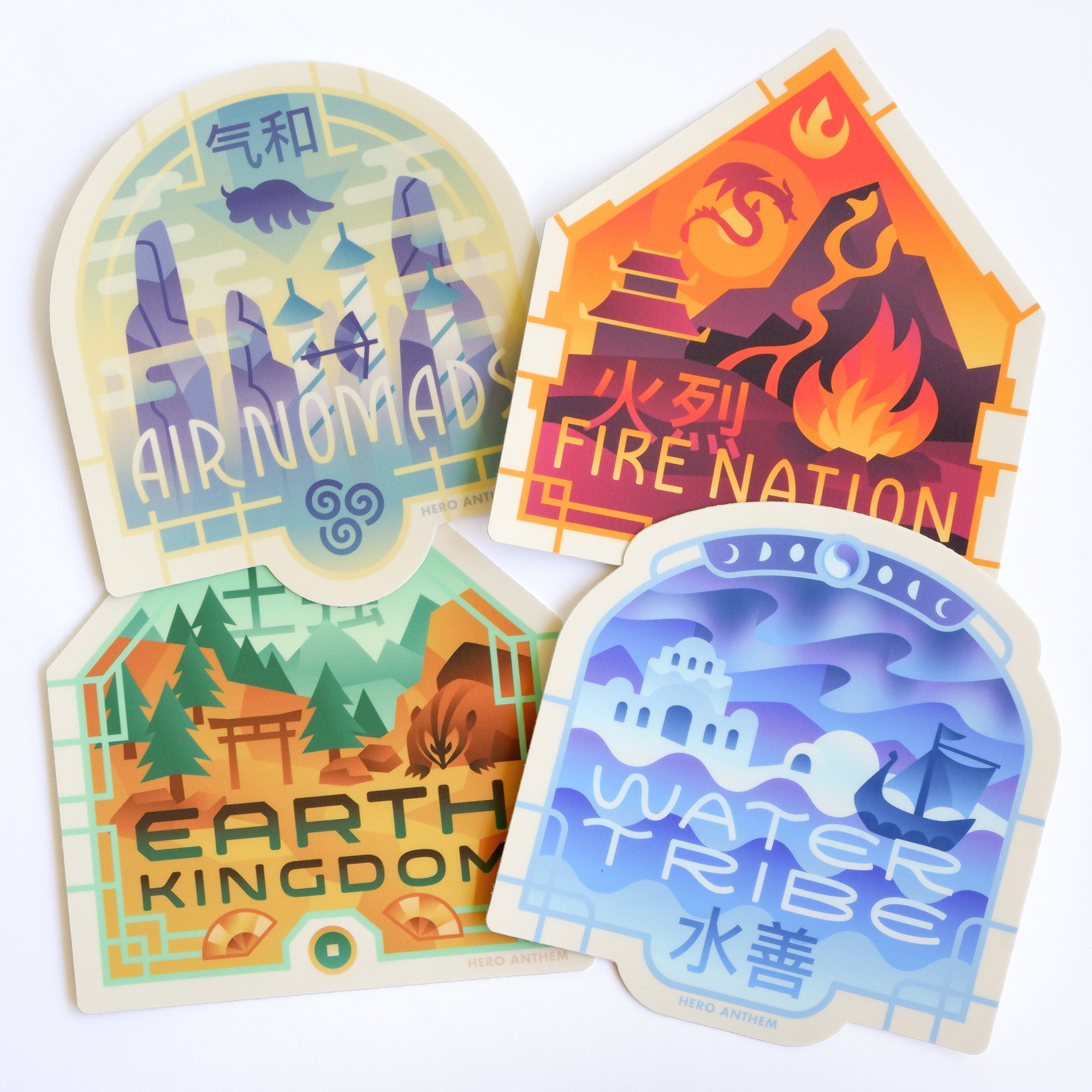 Avatar Nation Stickers – Hero Anthem