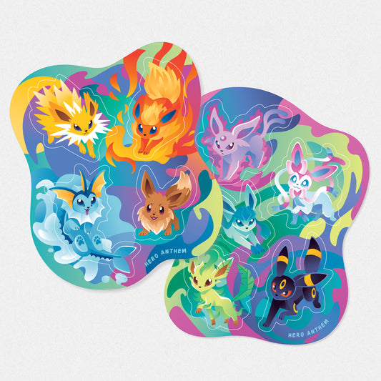 Eevee Sticker Sheet