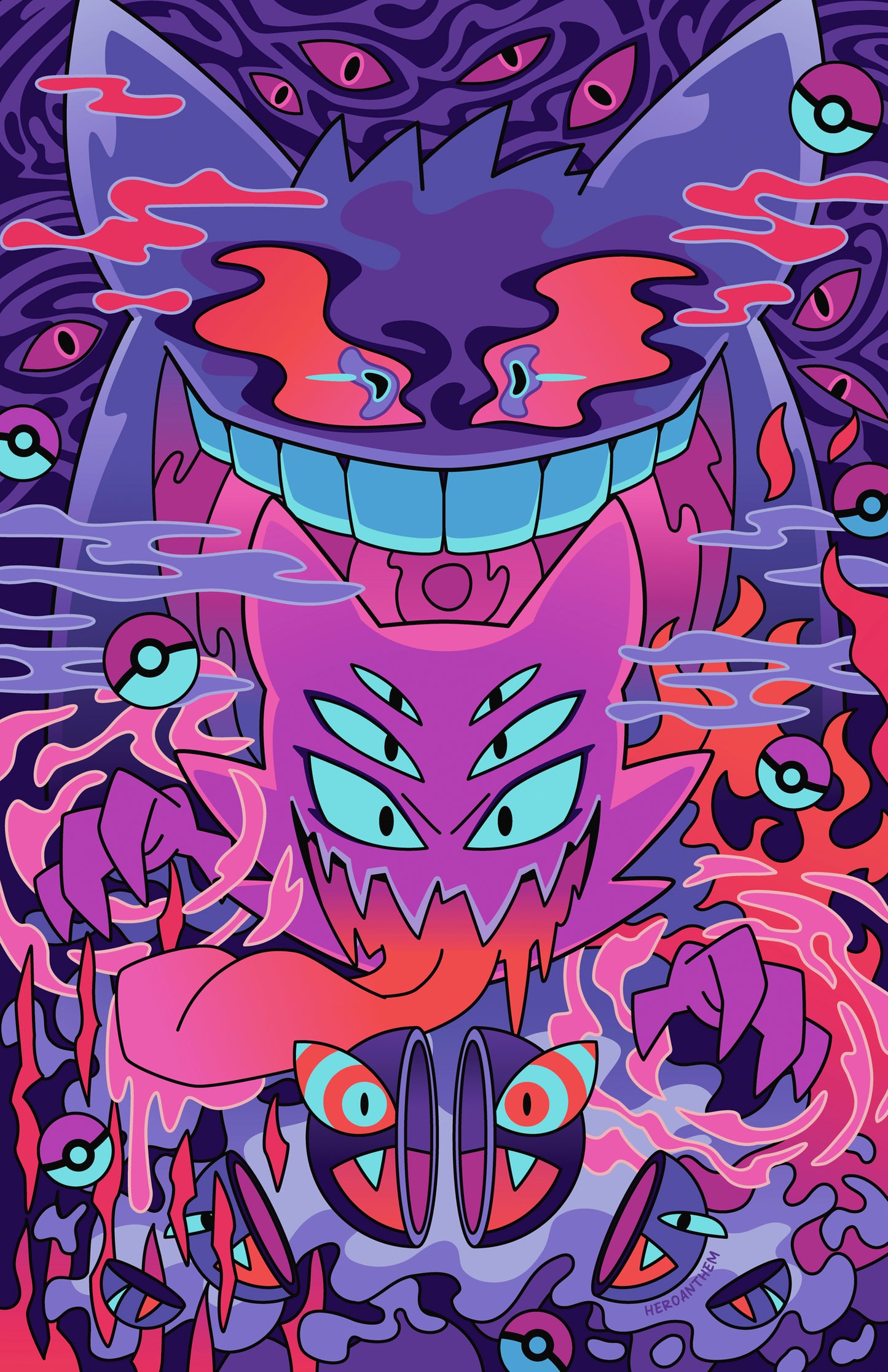 Gengar Evolutions