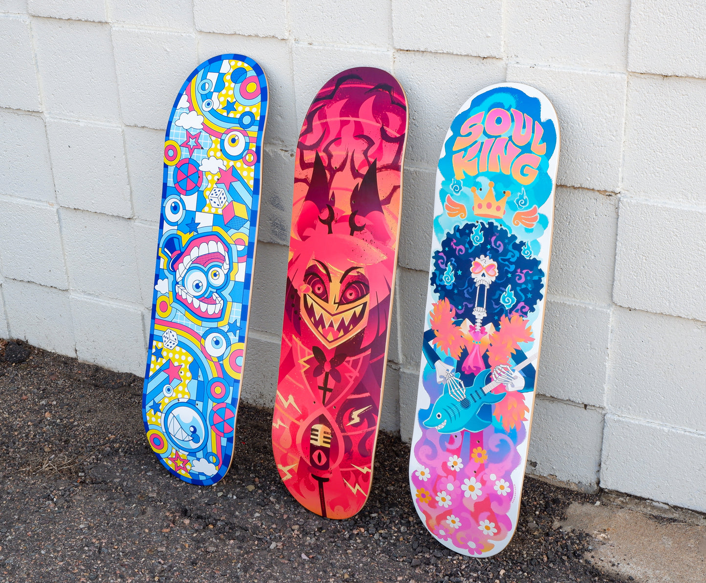 Alastor Skate Deck