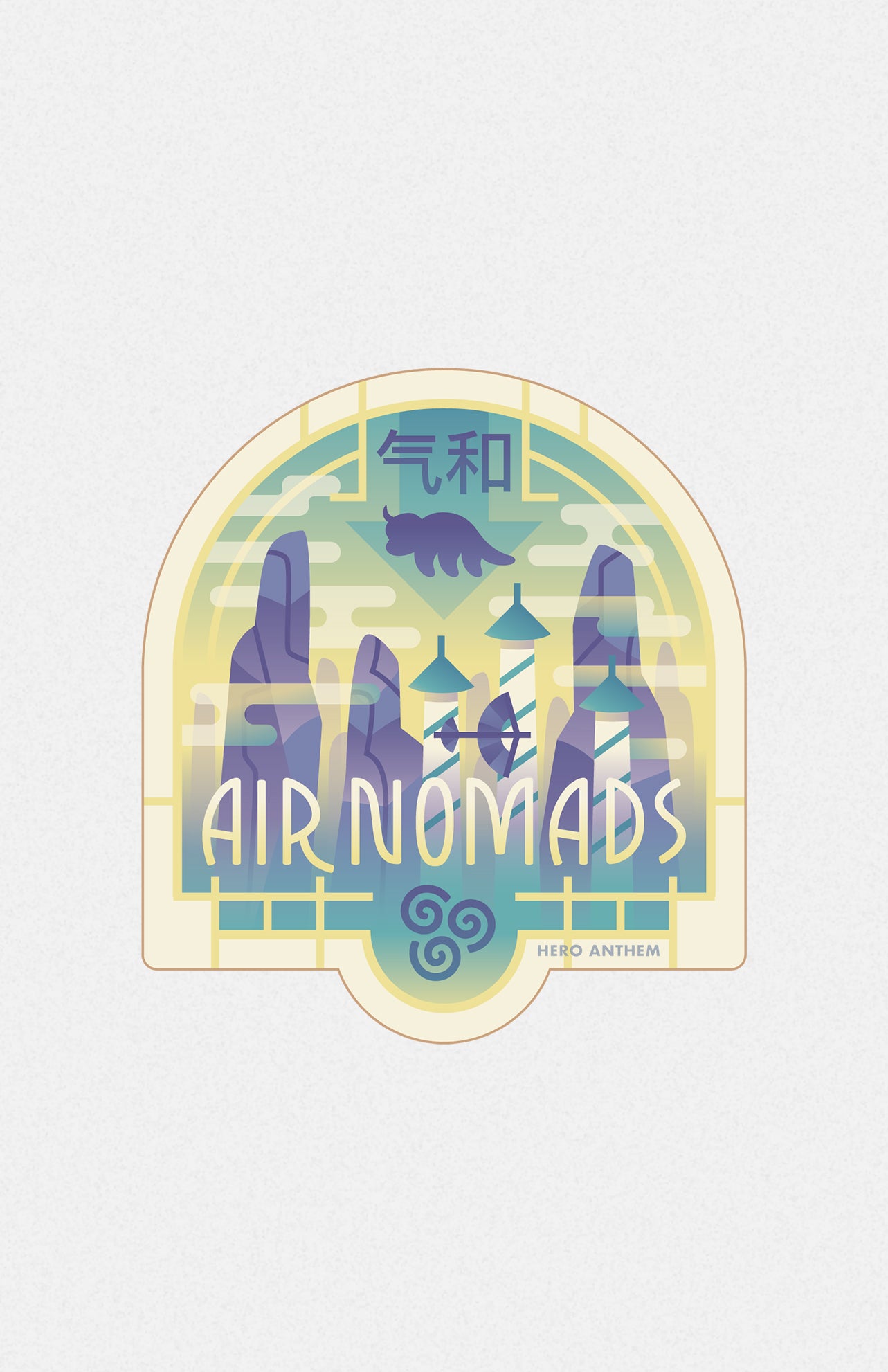 Air Nomads Sticker