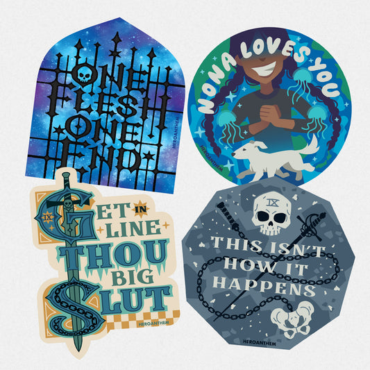 The Locked Tomb Stickers