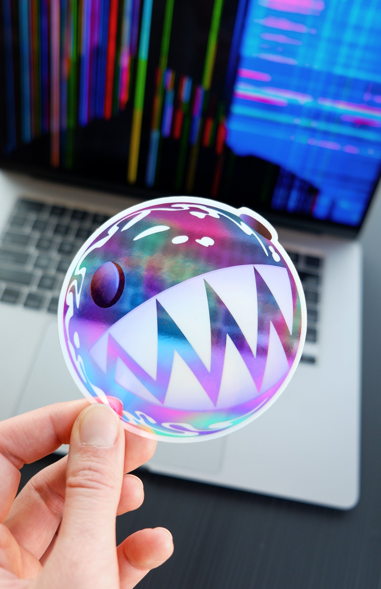 Digital Circus Bubble Sticker