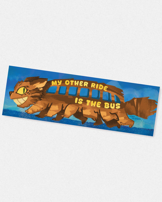 Catbus Bumper Sticker