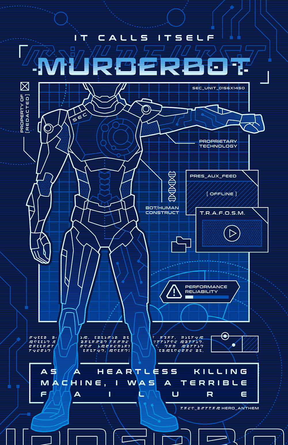 Murderbot Print