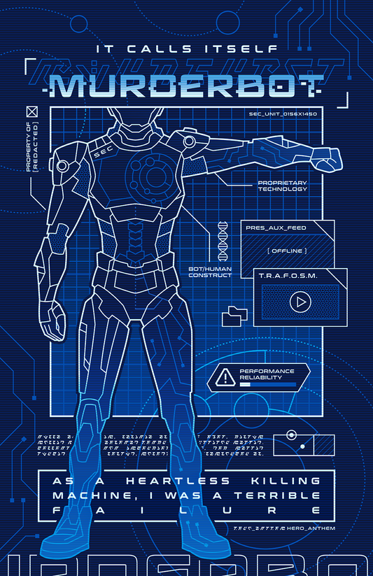 Murderbot Print