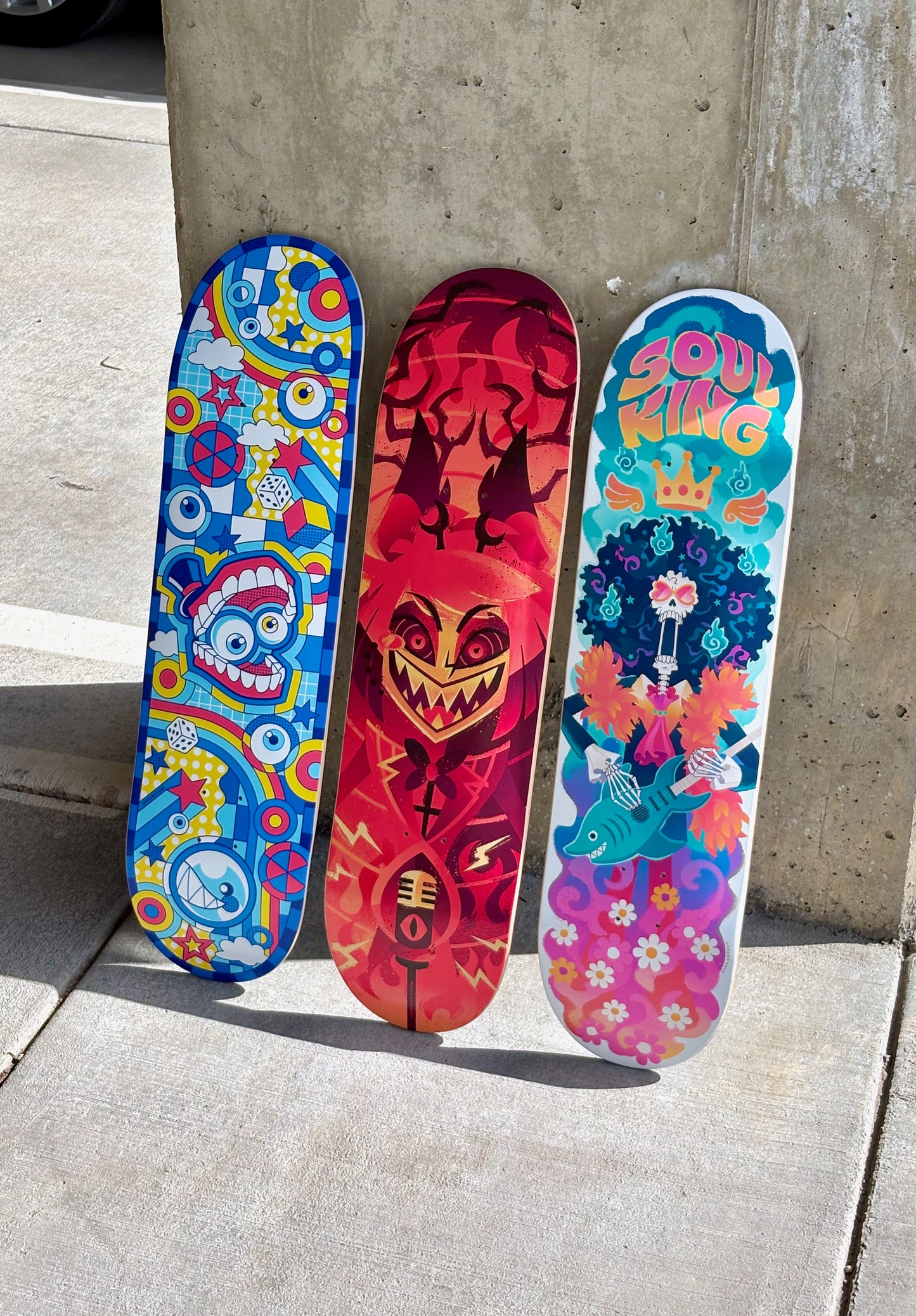 Alastor Skate Deck