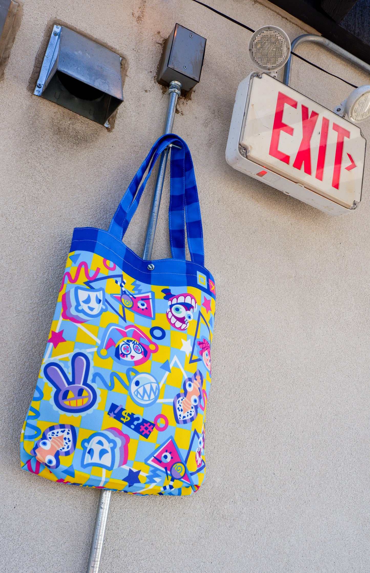 Digital Circus Tote Bag