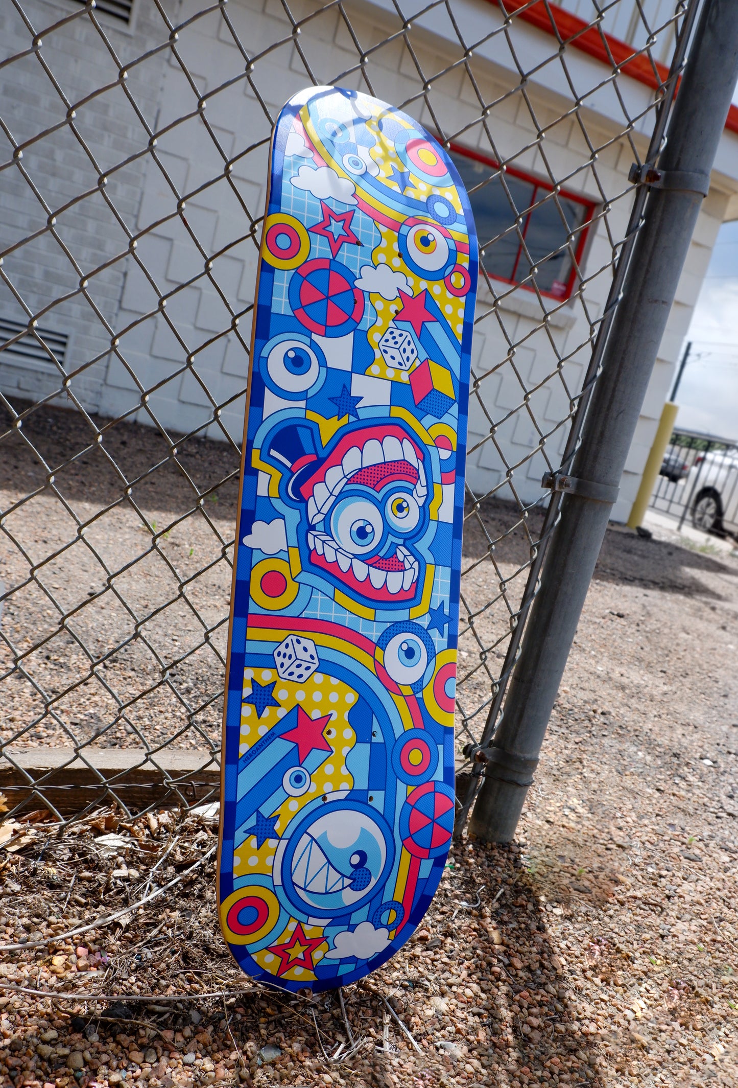 Digital Circus Skate Deck