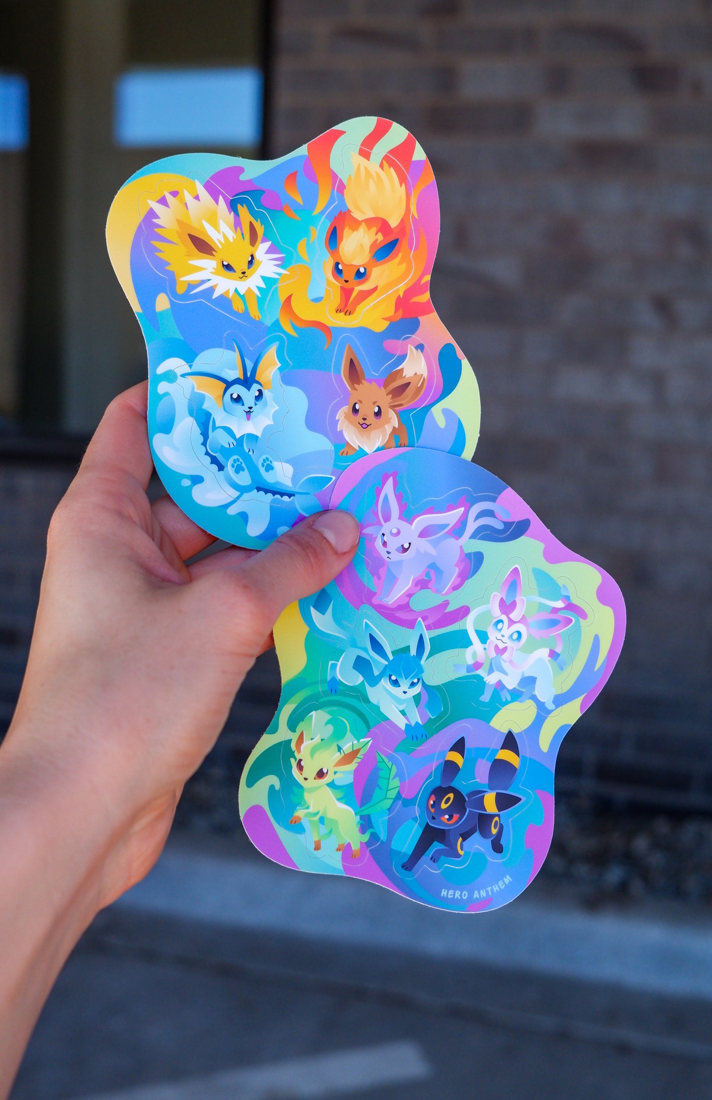 Eevee Sticker Sheet