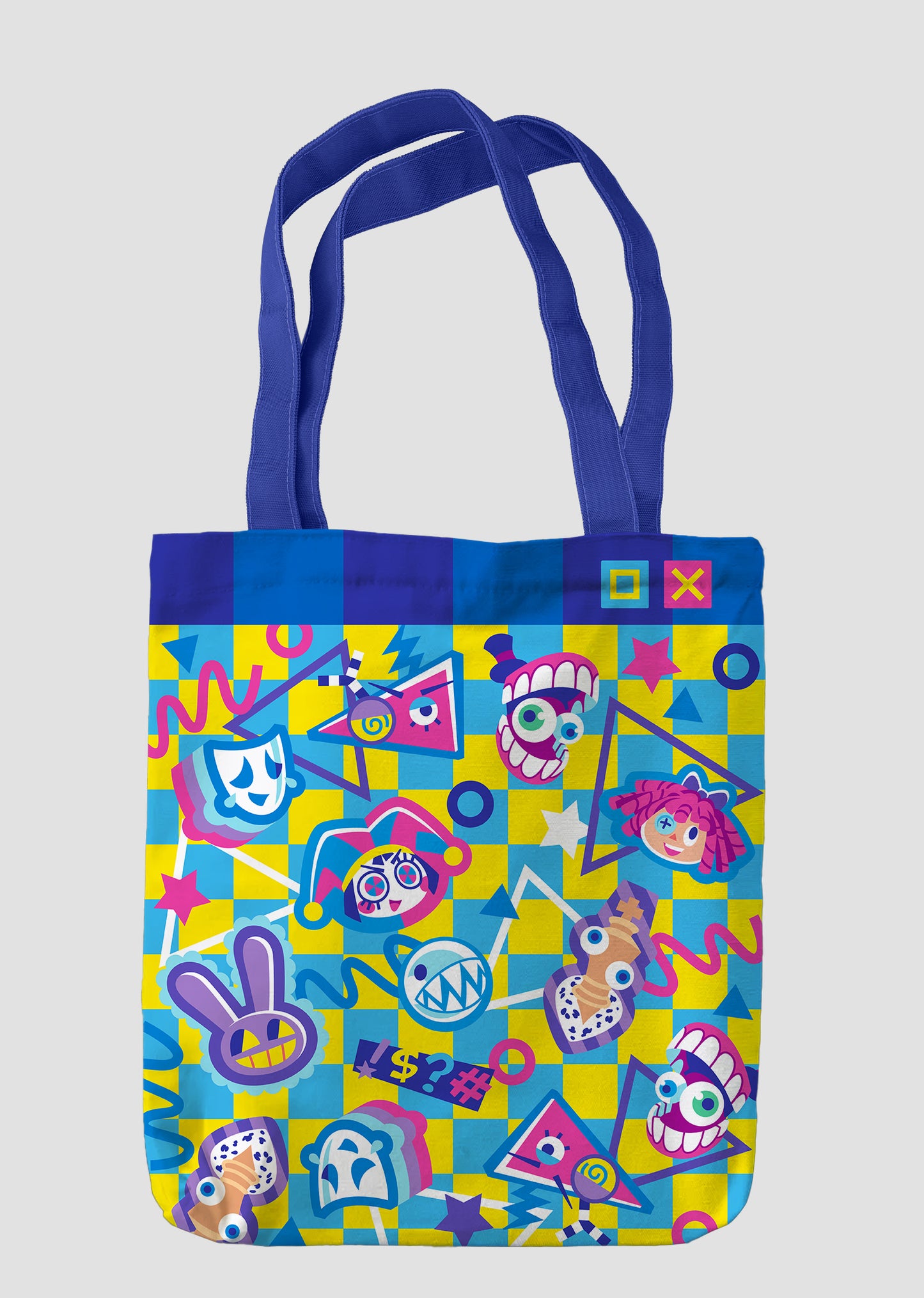 Digital Circus Tote Bag